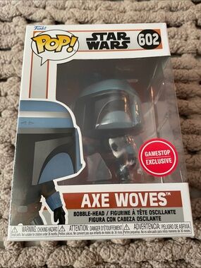 Funko Pop Star Wars Axe Woves Figure GameStop Exclusive 602